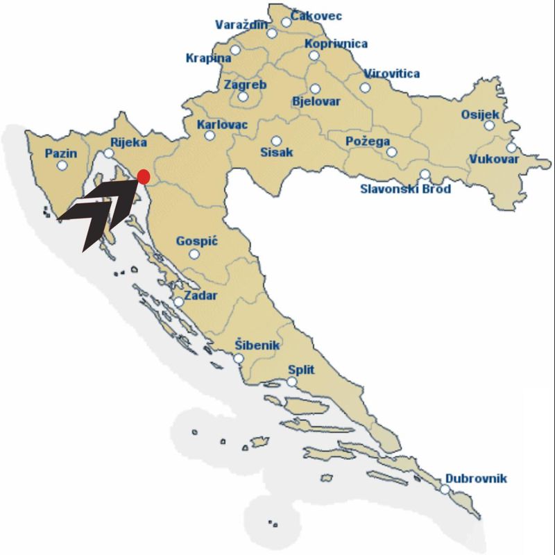 krk karta hrvatske phairzios krk karta hrvatske